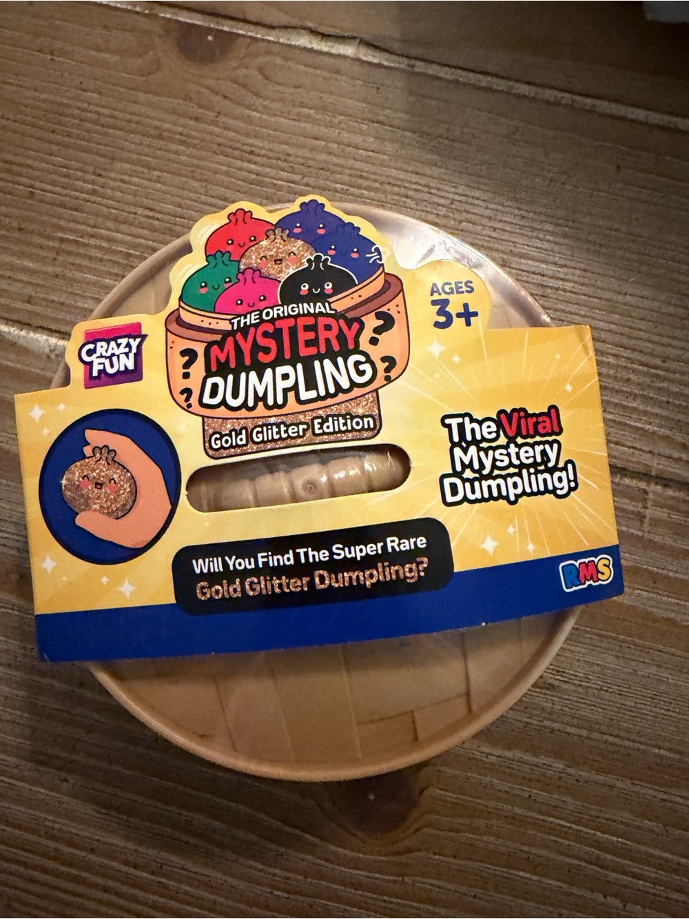 The Original Viral Five Below Mystery Dumpling - Gold Glitter Edition